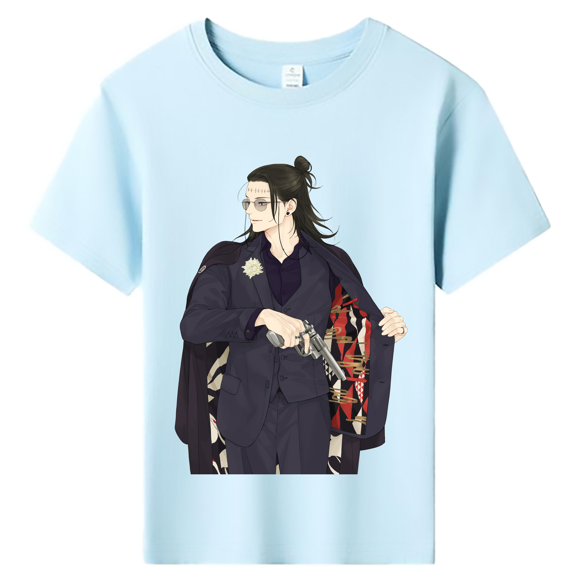 （画像用） 呪術廻戦 Jujutsu Kaisen 綿100％キッズTシャツ（フロントプリント）